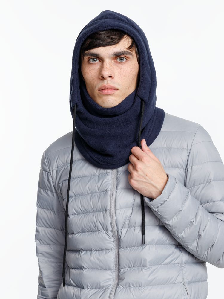 Балаклава-капюшон Nesse, темно-синяя — изображение 10