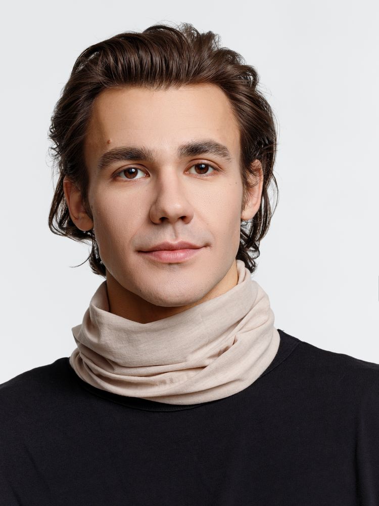 Многофункциональная бандана Dekko, бежевая — изображение 6