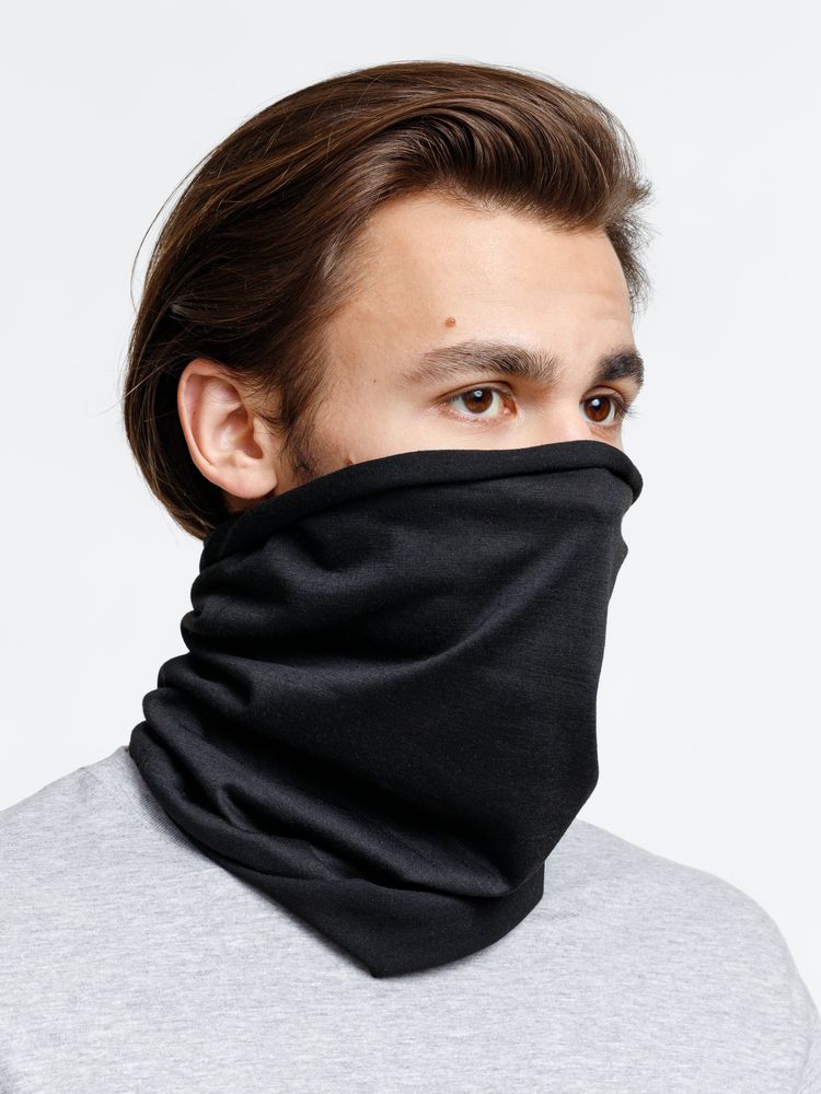 Многофункциональная бандана Dekko, черная — изображение 8