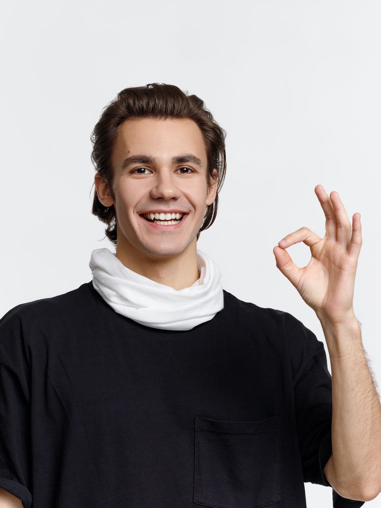 Многофункциональная бандана Dekko, белая — изображение 6