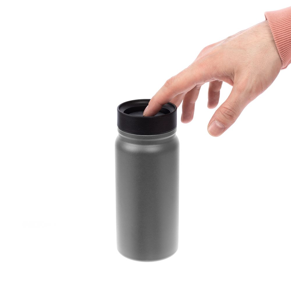 Термостакан Hardproof, серый — изображение 8