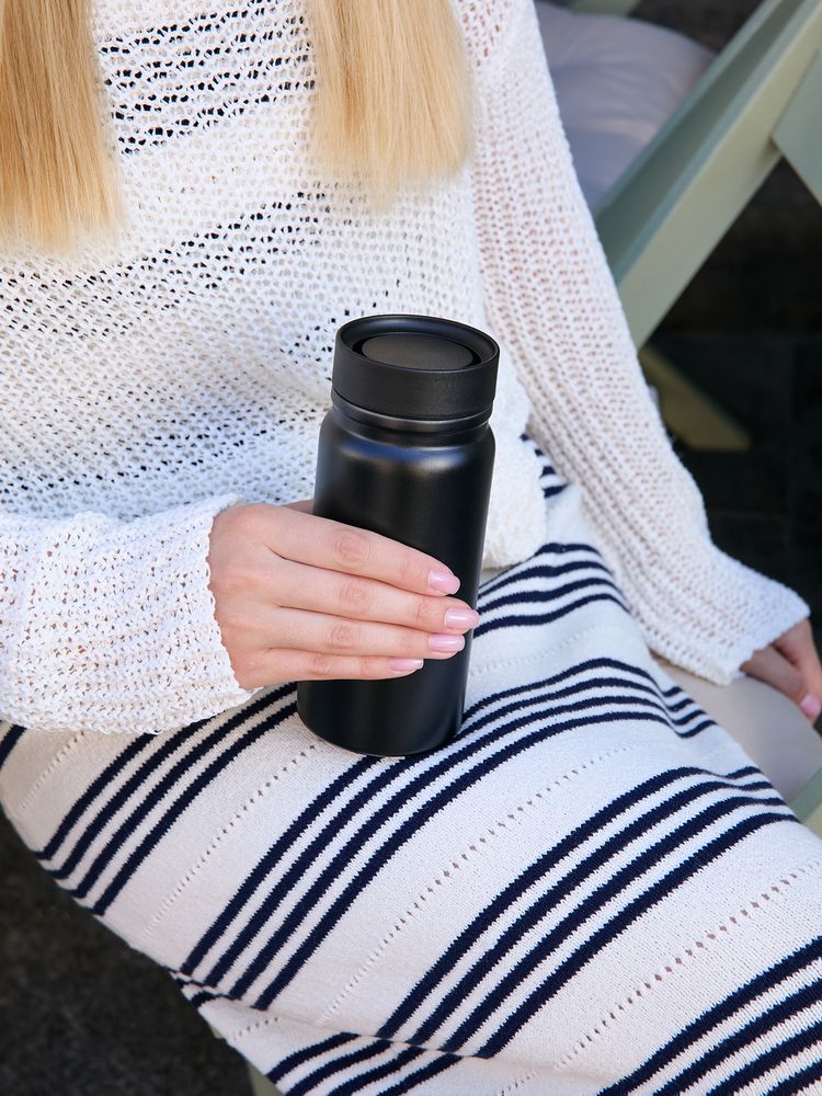 Термостакан Hardproof, черный — изображение 12