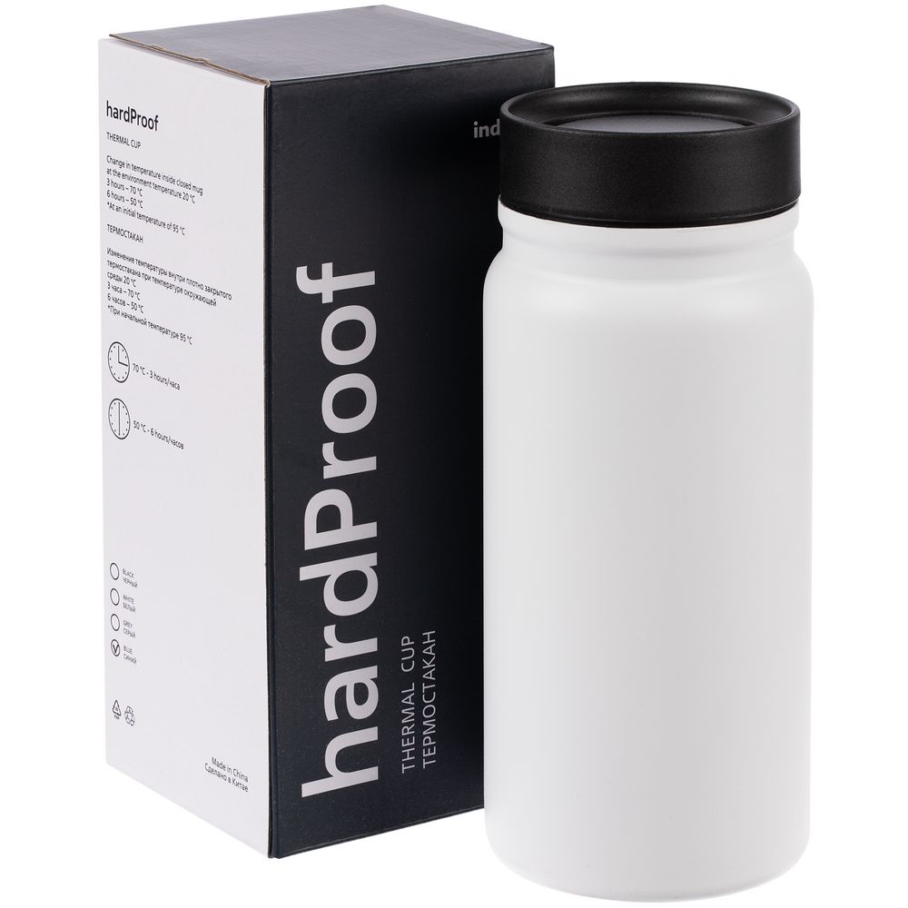 Термостакан Hardproof, белый — изображение 10
