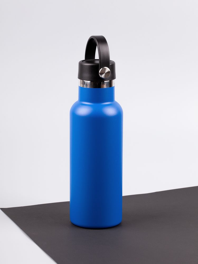 Термобутылка Bidon, синяя — изображение 10