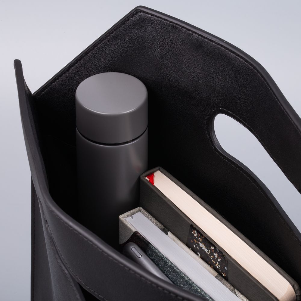 Термобутылка Metropolis, серая — изображение 11