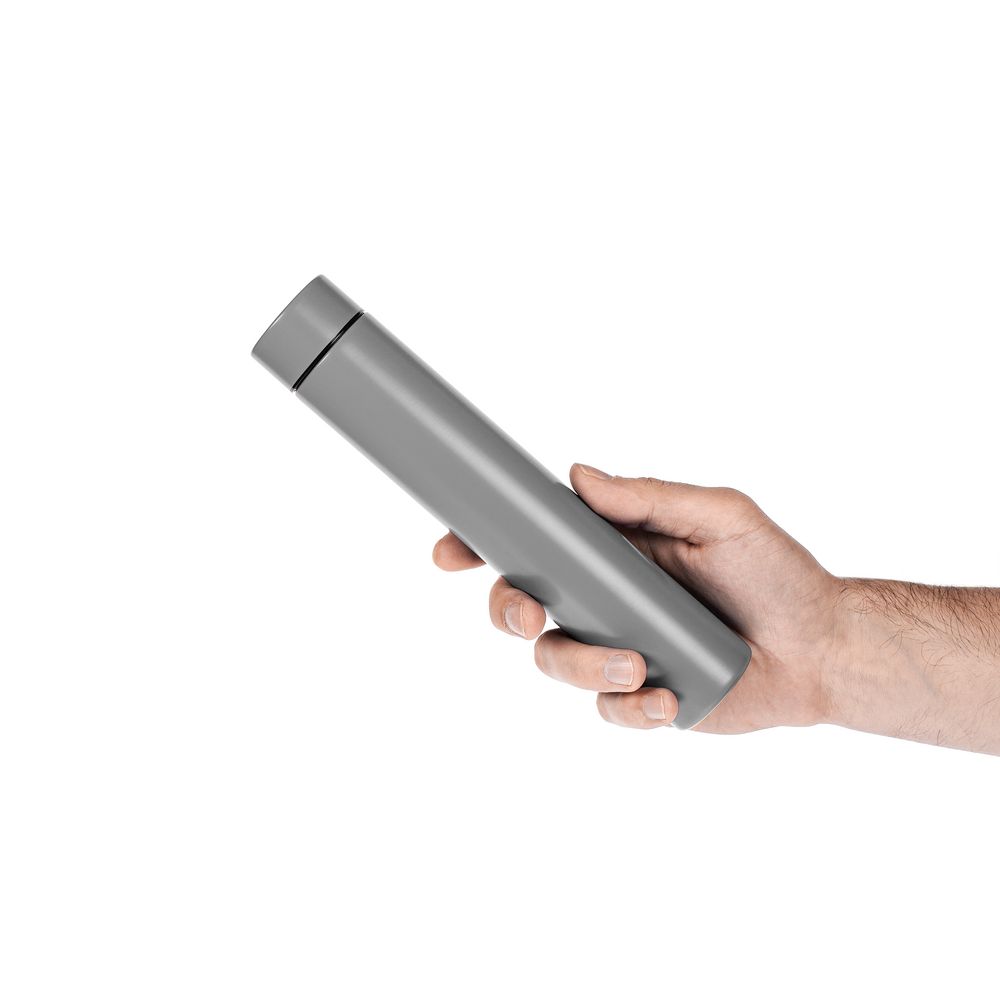 Термобутылка Metropolis, серая — изображение 5