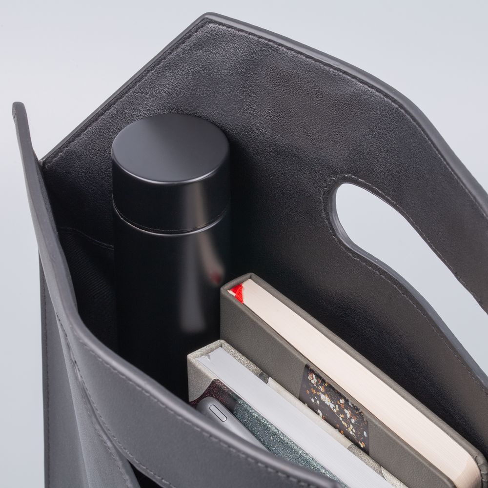 Термобутылка Metropolis, черная — изображение 11