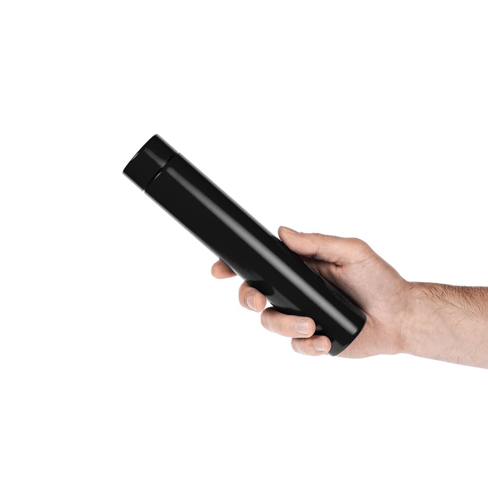 Термобутылка Metropolis, черная — изображение 5