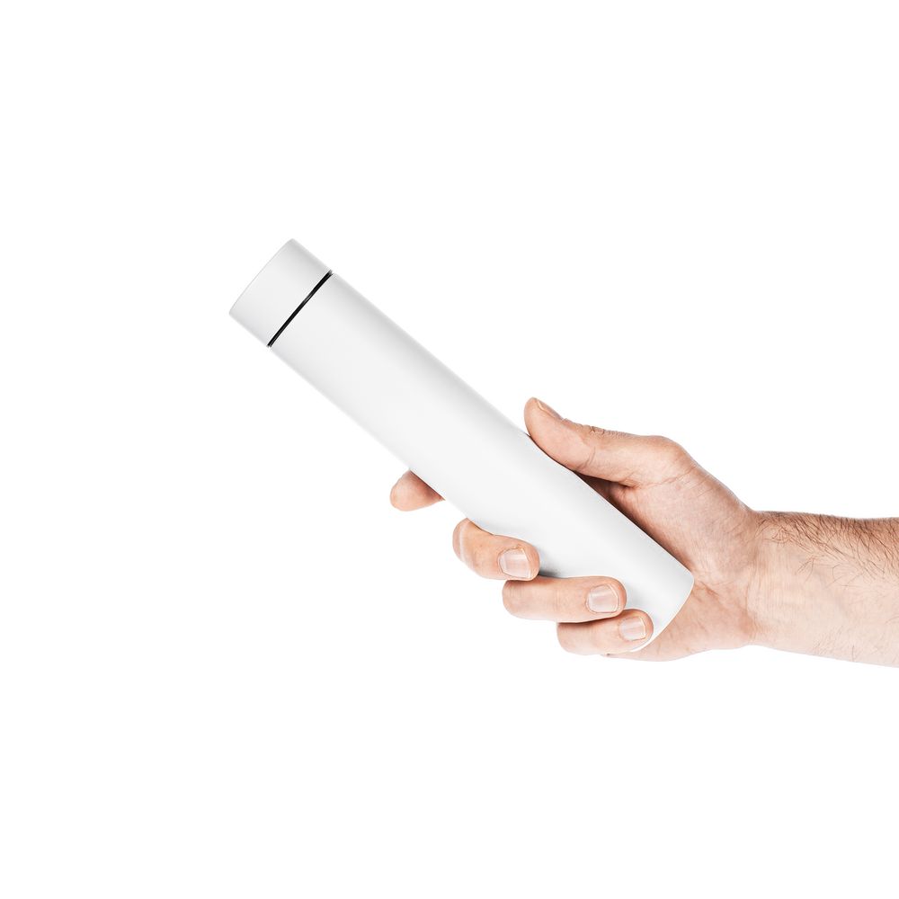 Термобутылка Metropolis, белая — изображение 5