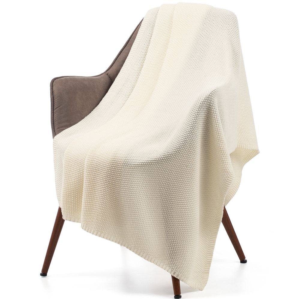 Плед Longview, молочно-белый — изображение 2