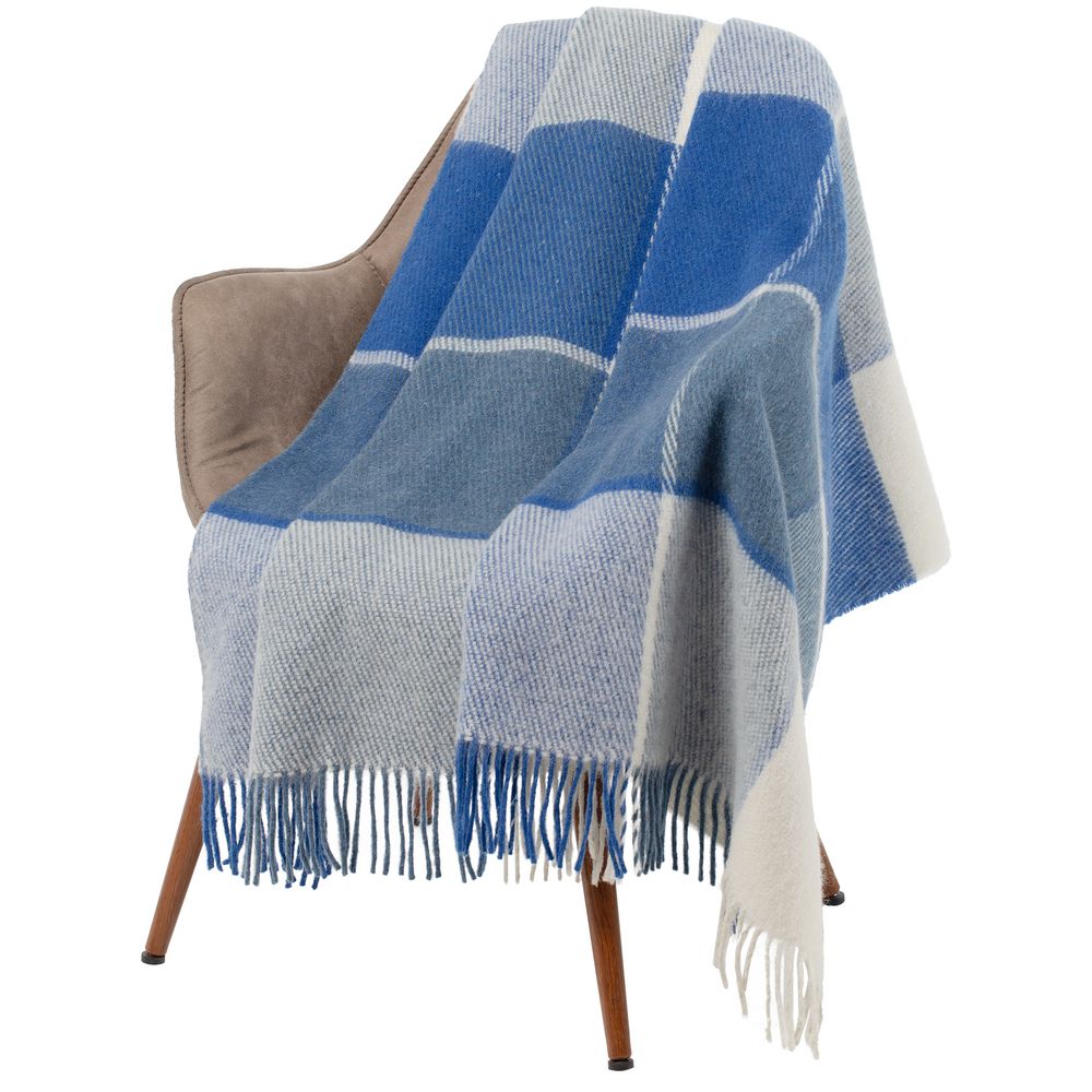 Плед Edinburgh, голубой — изображение 3