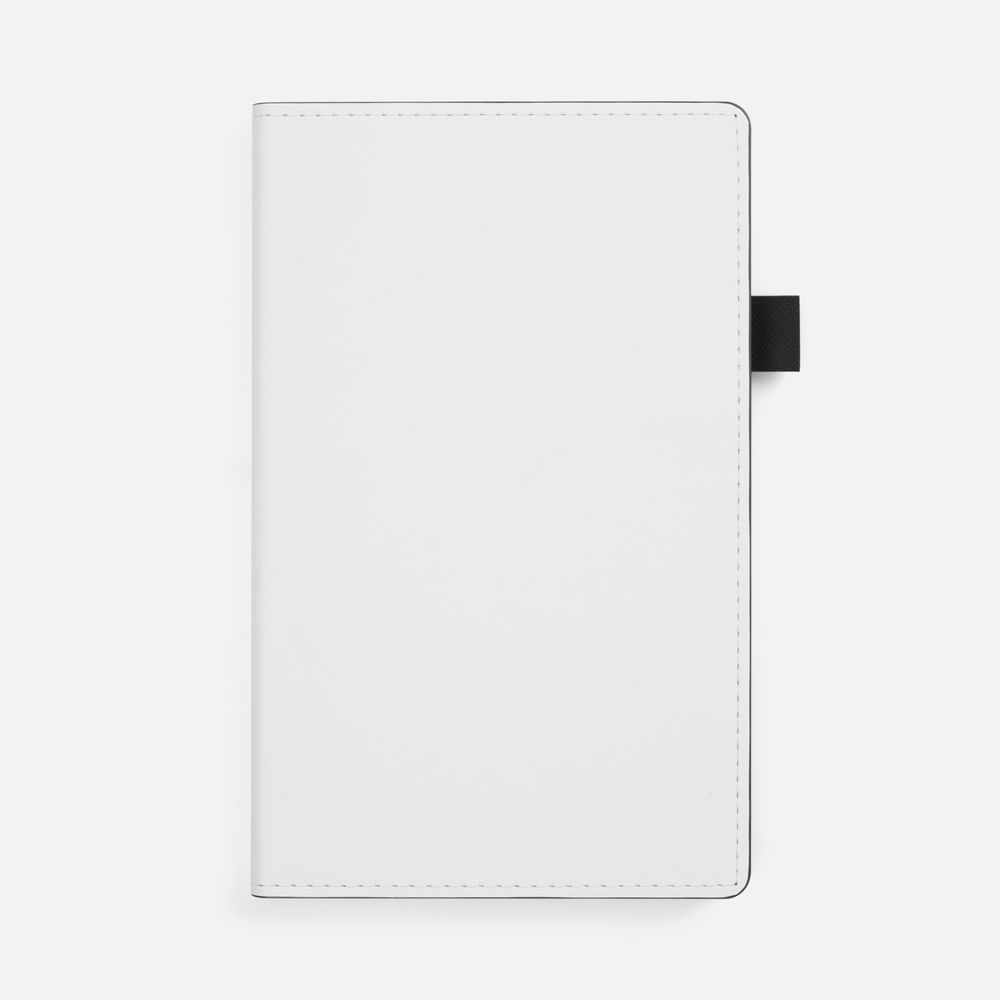Ежедневник White Shall, недатированный, бело-черный — изображение 2