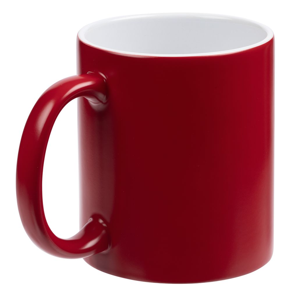 Кружка «Хамелеон», глянцевая, красная — изображение 3