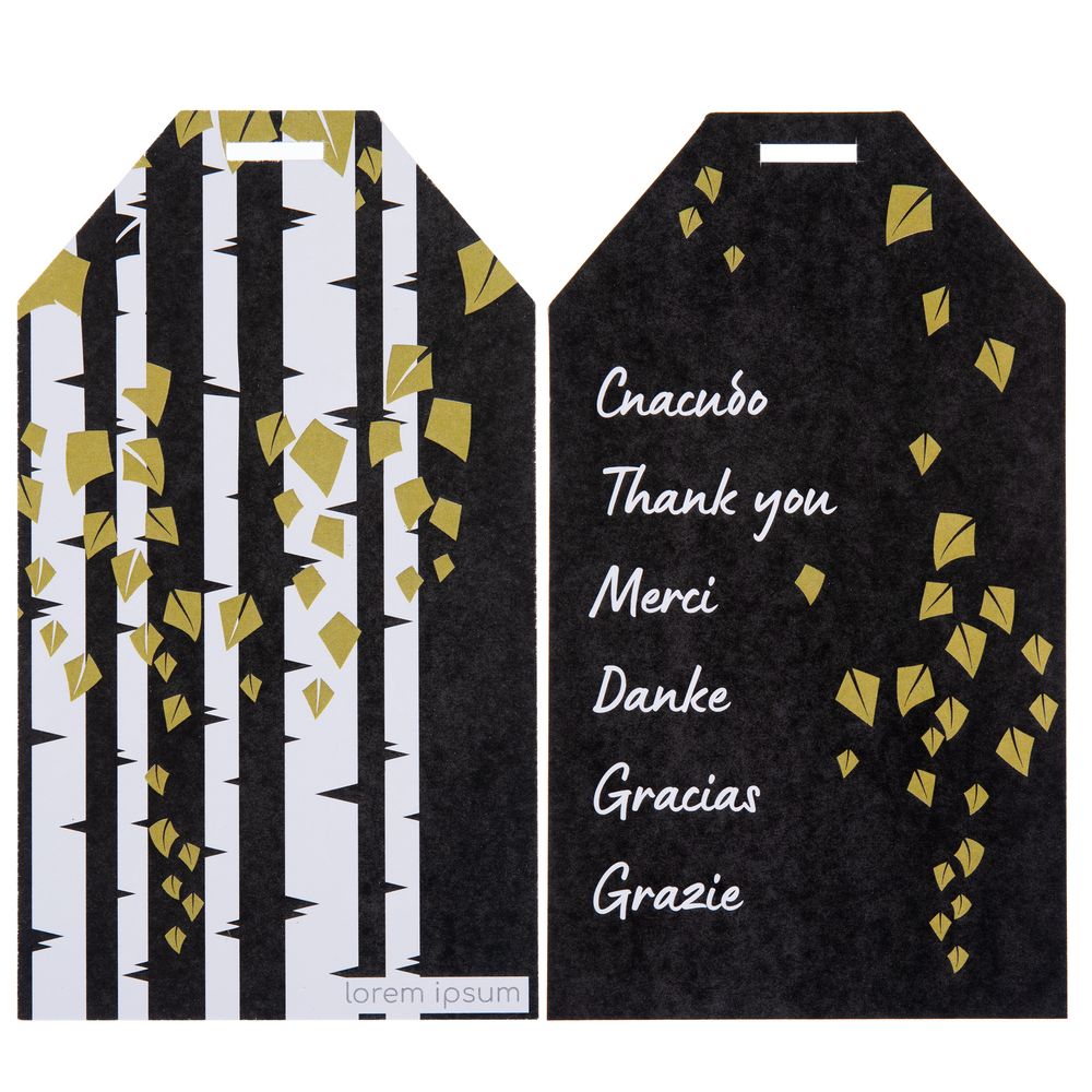 Этикетка картонная на заказ Carta, М — изображение 7