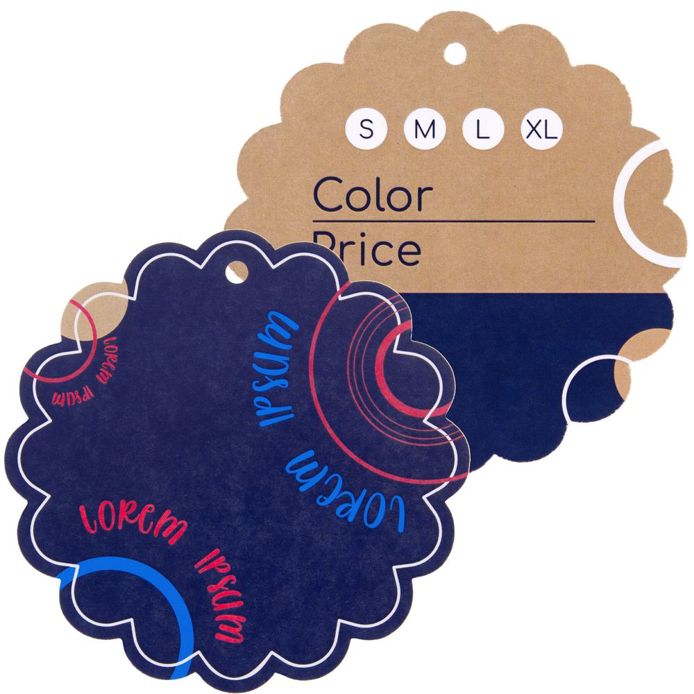 Этикетка картонная на заказ Carta, М — изображение 3