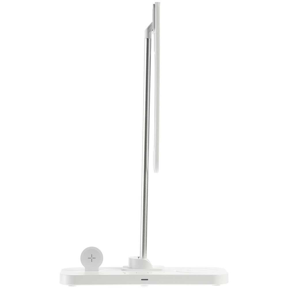 Настольная лампа с беспроводной зарядкой Power Light, белая — изображение 6