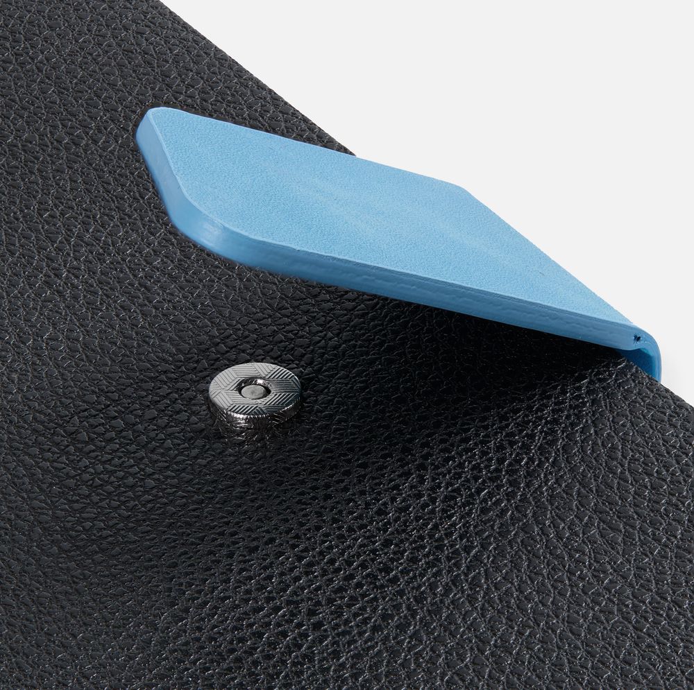 Ежедневник Boom, недатированный, черный с голубым — изображение 7