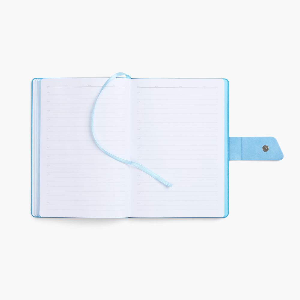 Ежедневник Boom, недатированный, черный с голубым — изображение 10