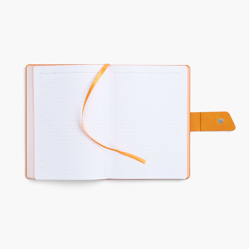 Ежедневник Boom, недатированный, черный с оранжевым — изображение 10