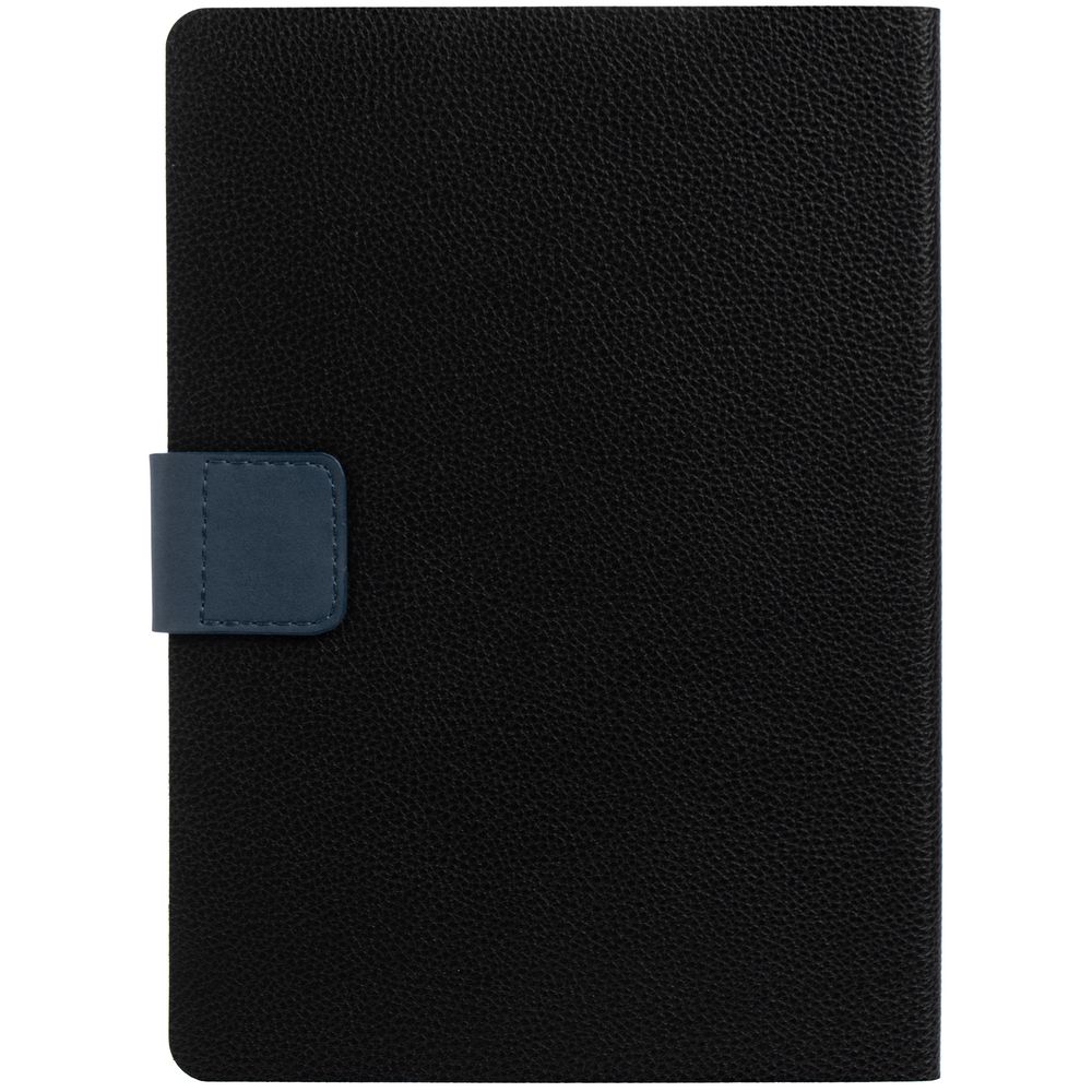 Ежедневник Boom, недатированный, черный с синим — изображение 4