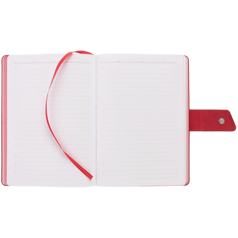 Ежедневник Boom, недатированный, черный с красным — изображение 9