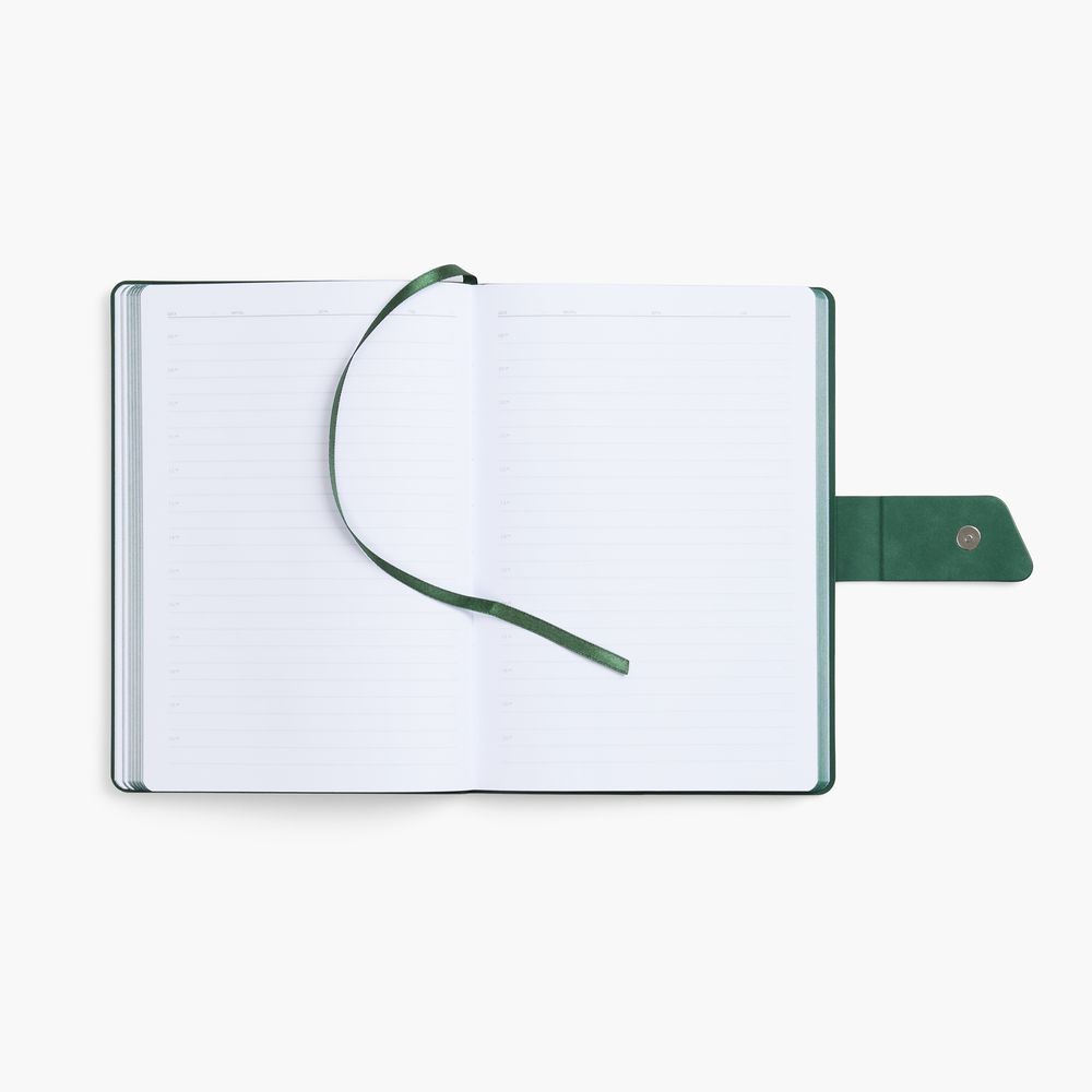 Ежедневник Boom, недатированный, черный с зеленым — изображение 10