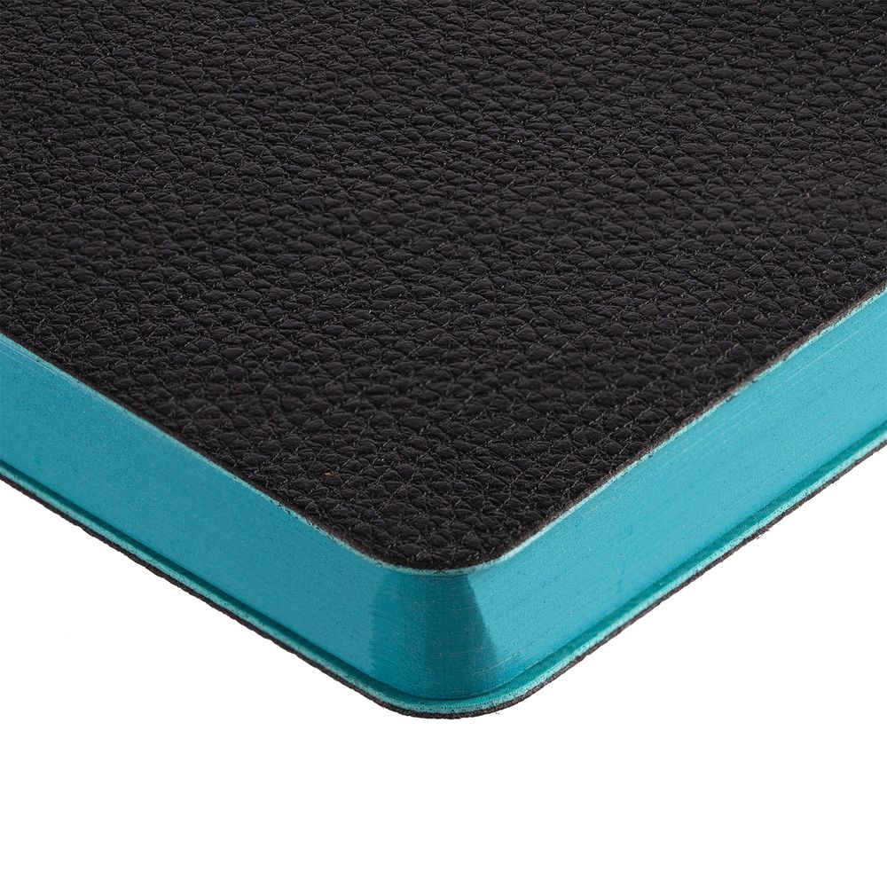 Ежедневник Boom, недатированный, черный с бирюзовым — изображение 6