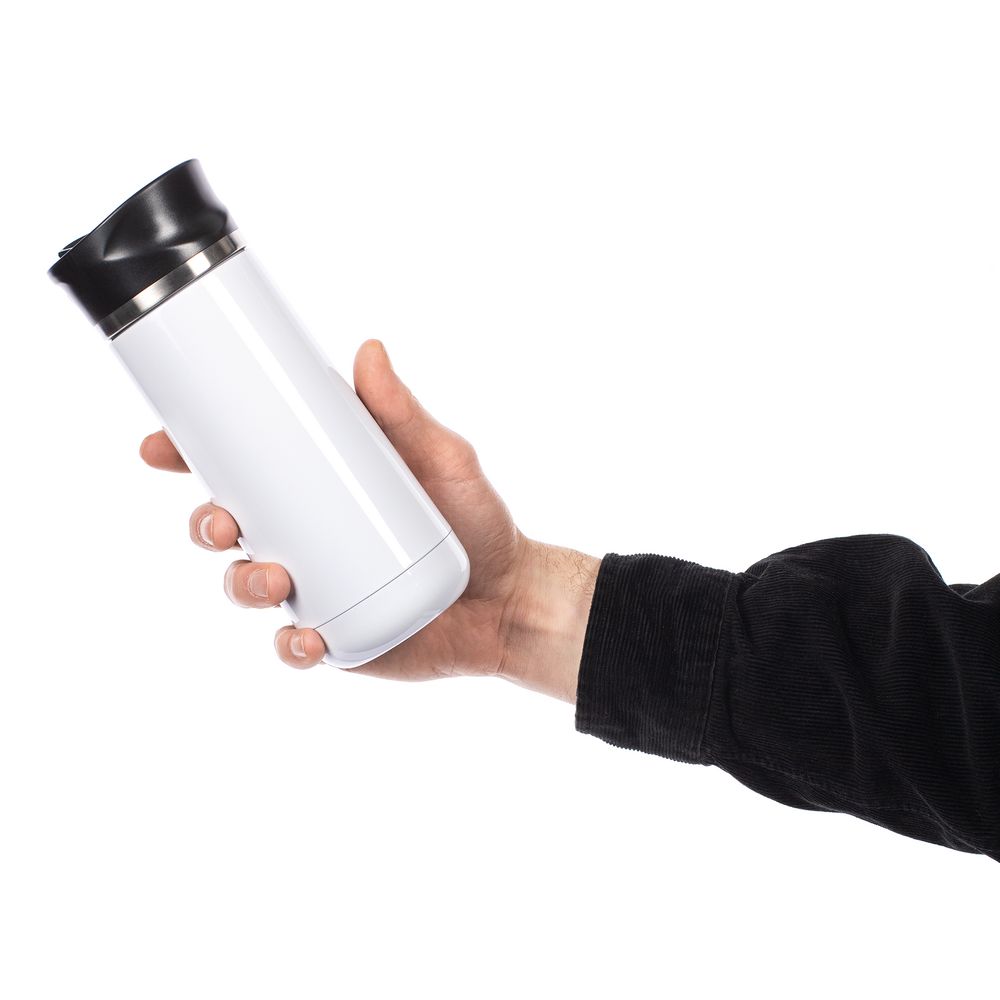 Термостакан Kilkee, белый — изображение 6