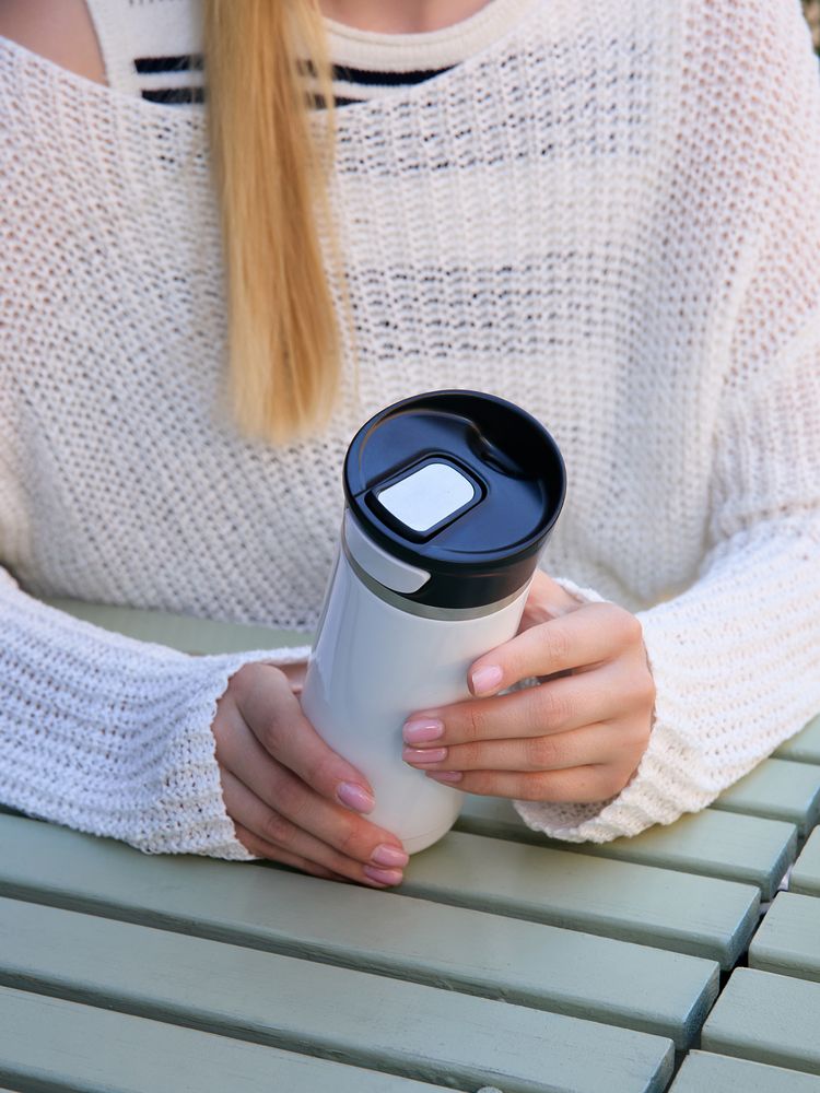 Термостакан Kilkee, белый — изображение 9