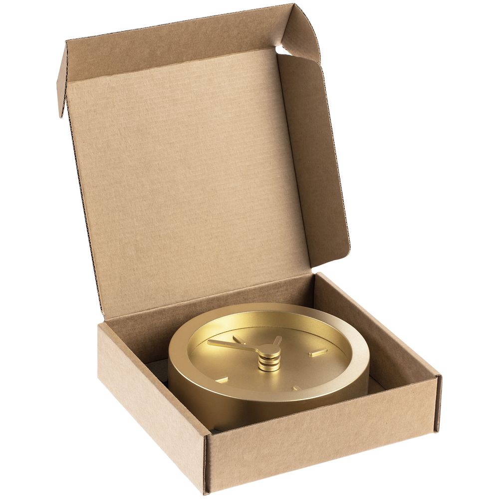 Часы настольные Bronco XXS Sarah, золотистые — изображение 10