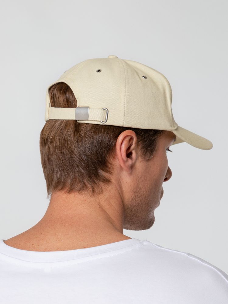 Бейсболка Standard, бежевая — изображение 7