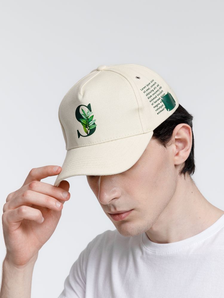 Бейсболка Standard, бежевая — изображение 11