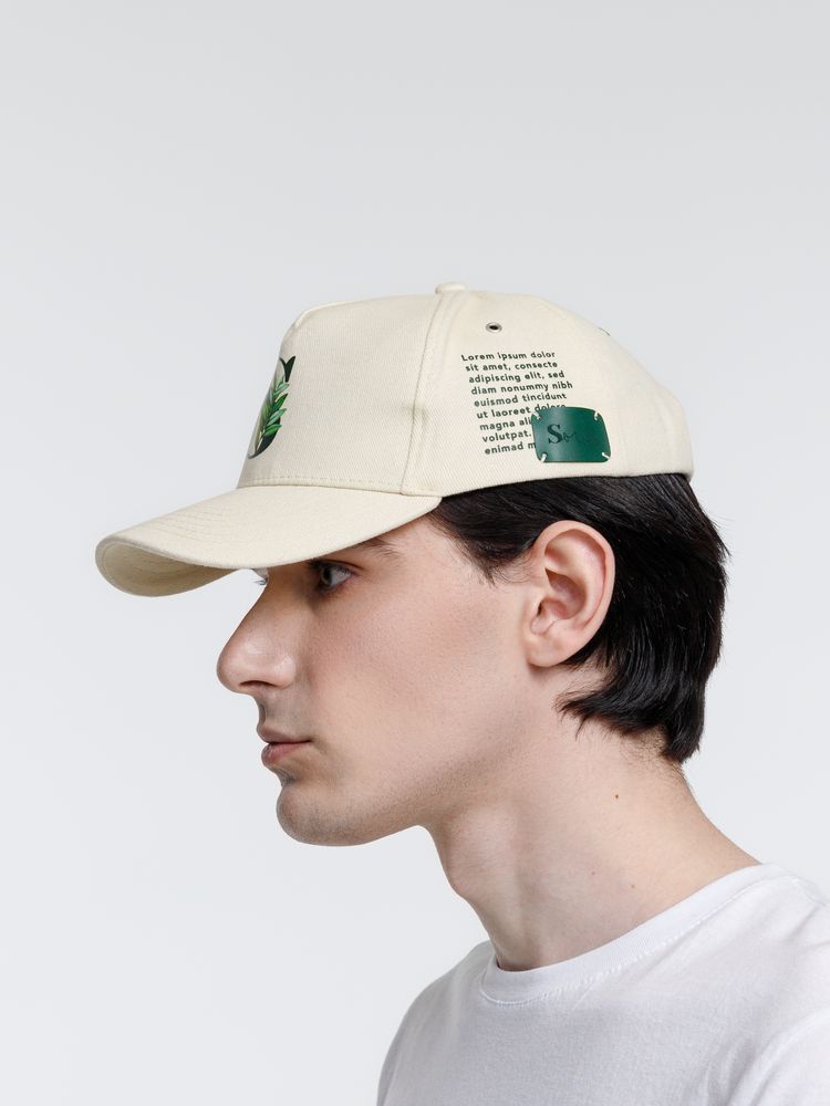 Бейсболка Standard, бежевая — изображение 12