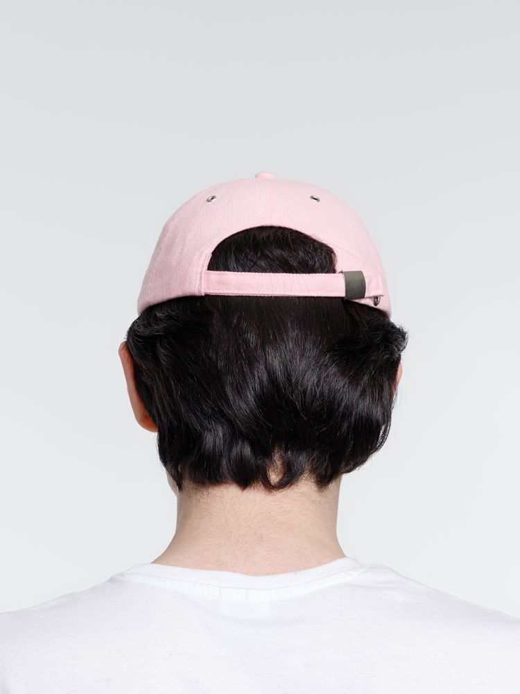 Бейсболка Standard, светло-розовая — изображение 11