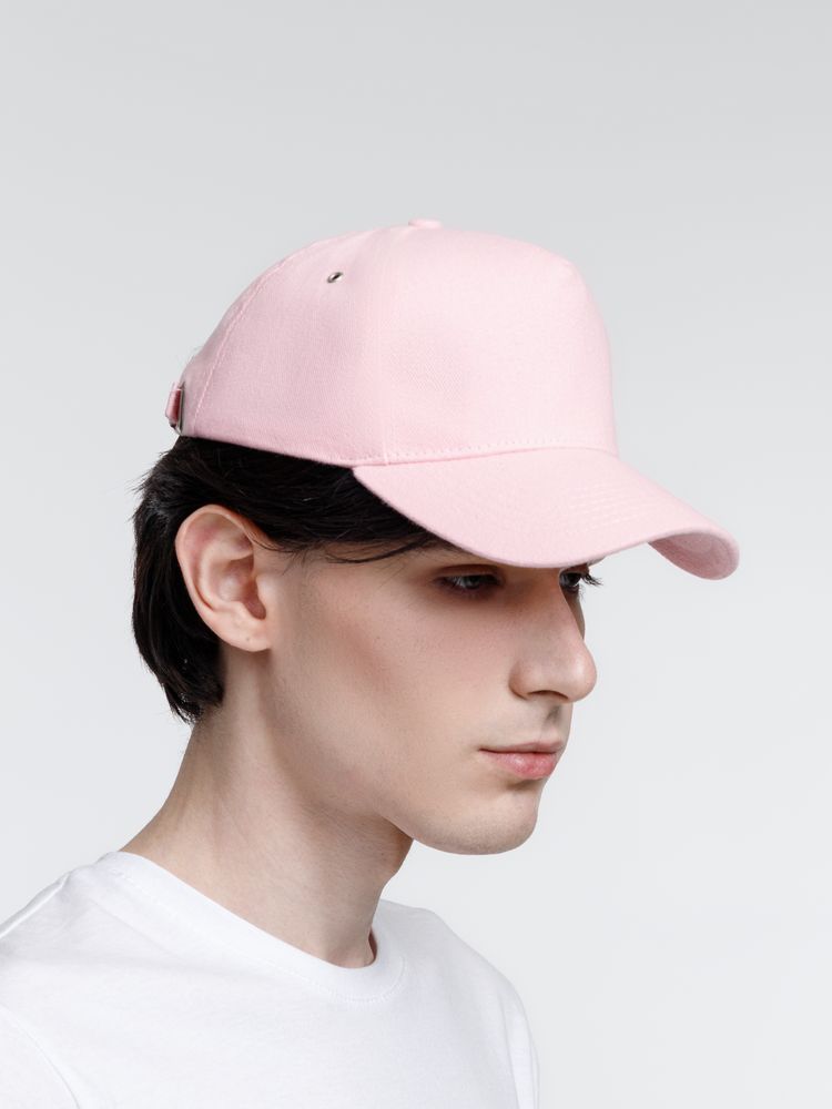 Бейсболка Standard, светло-розовая — изображение 10