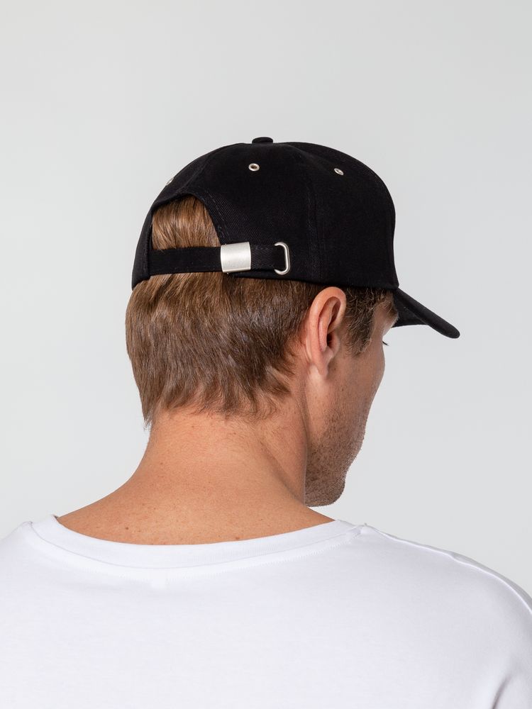 Бейсболка Standard, черная — изображение 7