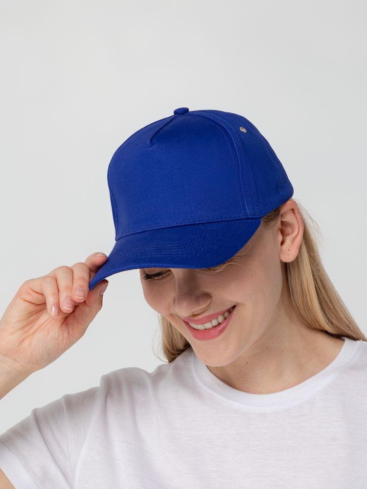 Бейсболка Standard, ярко-синяя — изображение 9