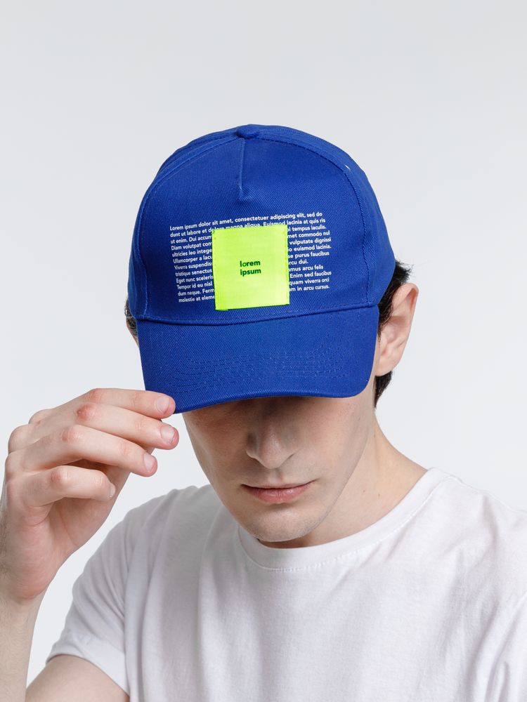 Бейсболка Standard, ярко-синяя — изображение 10