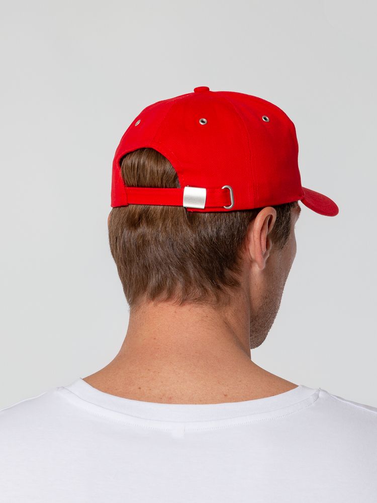 Бейсболка Standard, красная — изображение 7