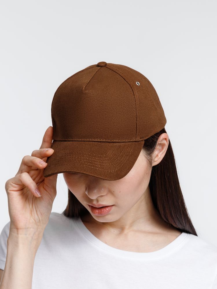 Бейсболка Standard, коричневая — изображение 11