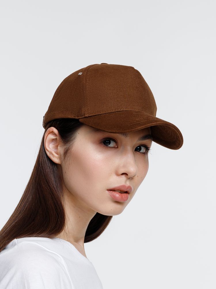 Бейсболка Standard, коричневая — изображение 9