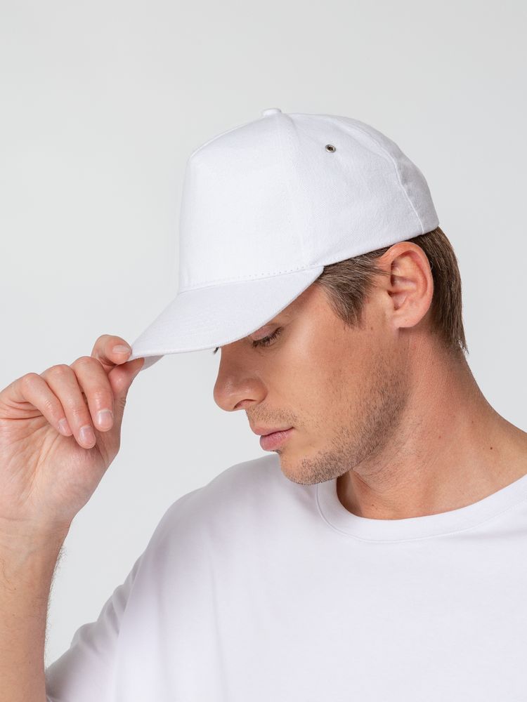 Бейсболка Standard, белая — изображение 6