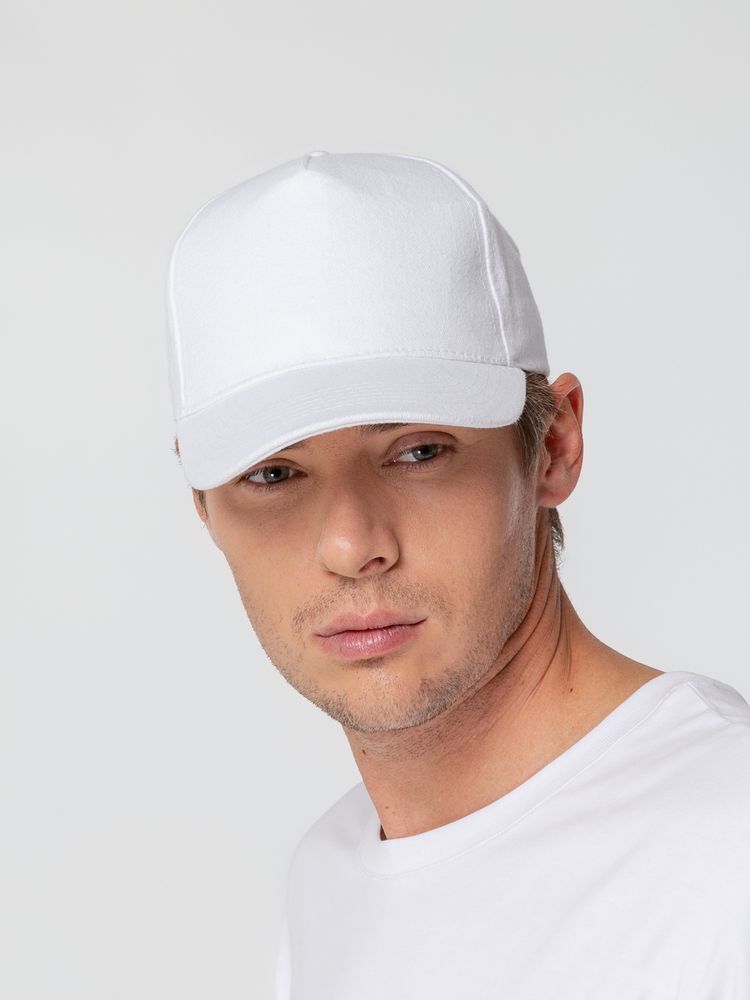 Бейсболка Standard, белая — изображение 5