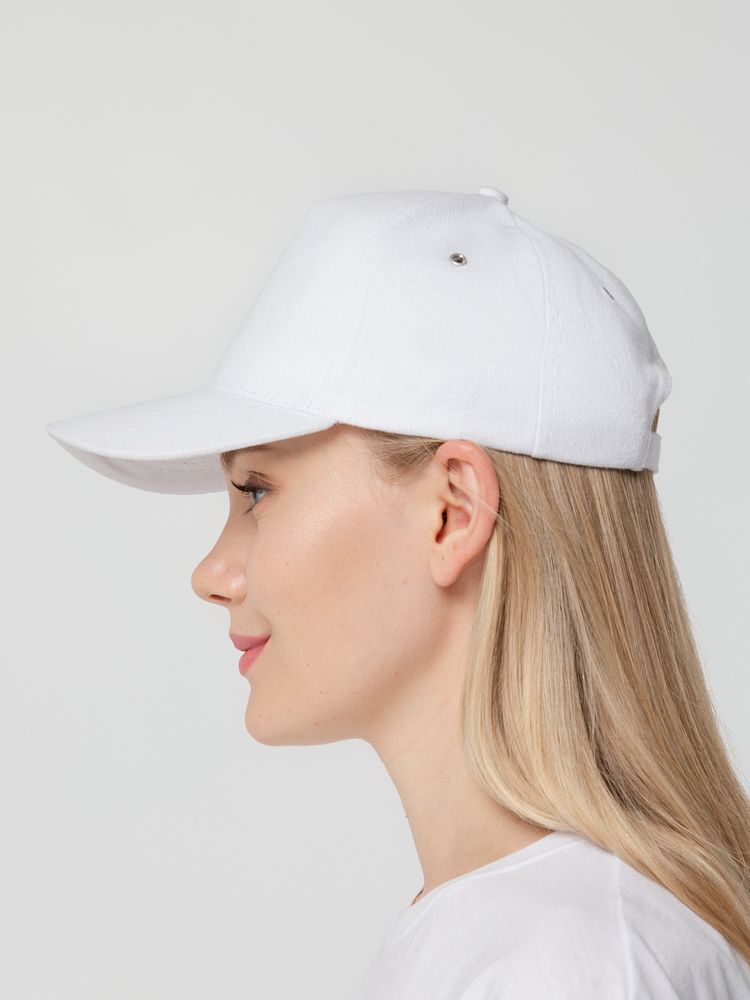 Бейсболка Standard, белая — изображение 9