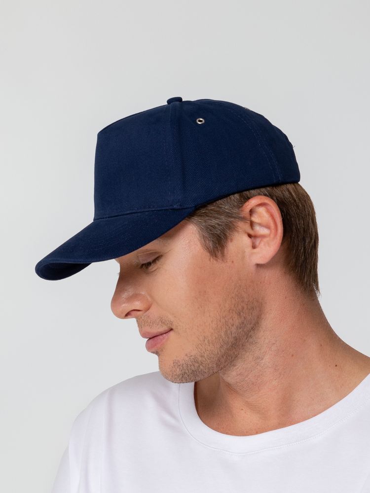 Бейсболка Standard, темно-синяя — изображение 5
