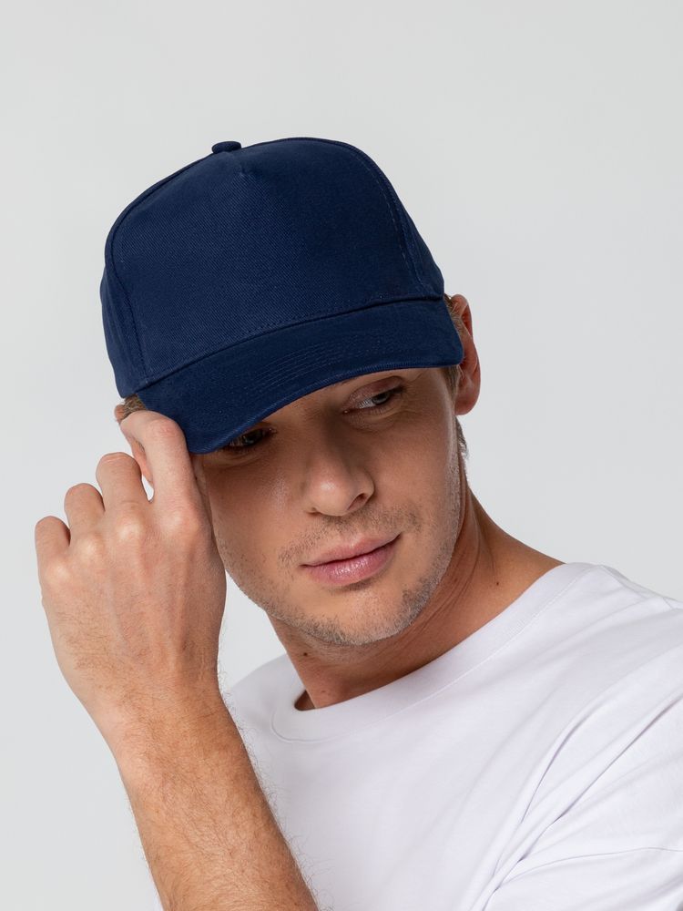 Бейсболка Standard, темно-синяя — изображение 6