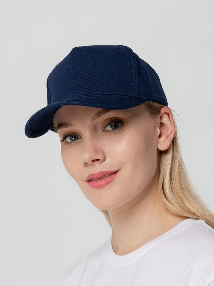 Бейсболка Standard, темно-синяя — изображение 8