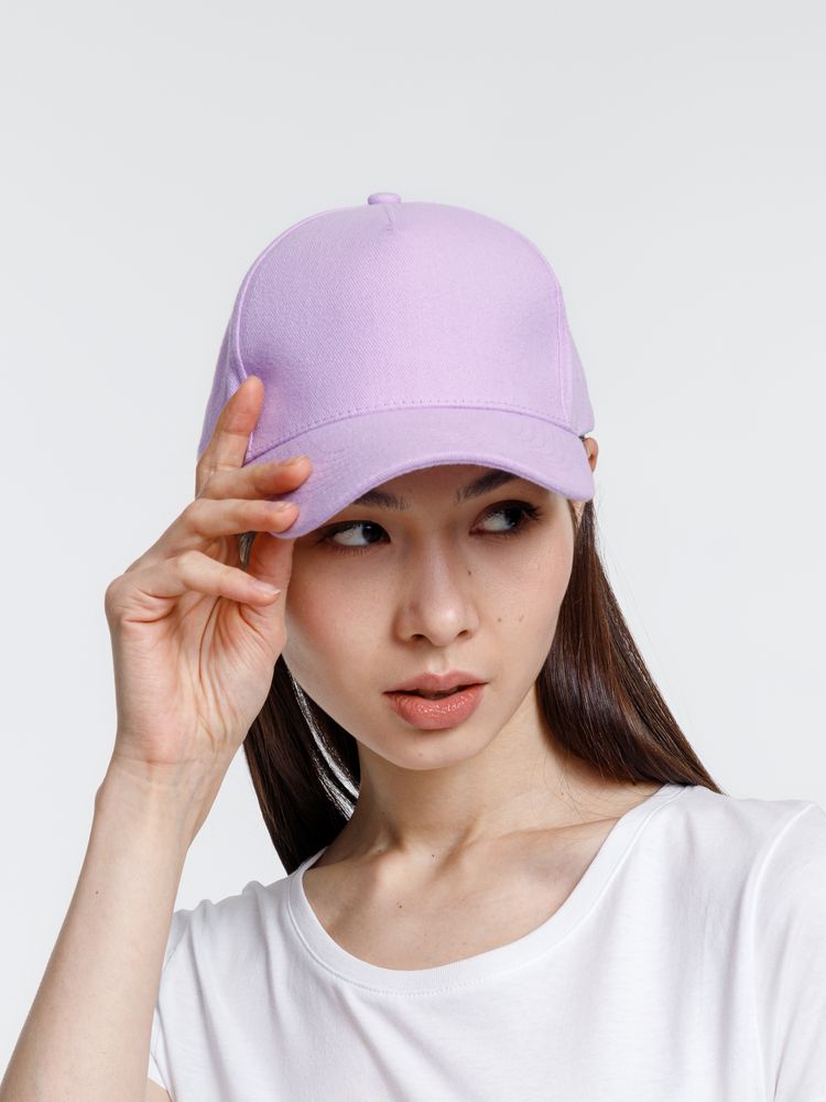 Бейсболка Standard, сиреневая — изображение 5