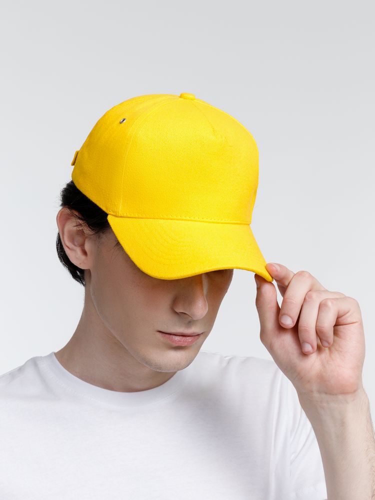 Бейсболка Standard, желтая — изображение 10