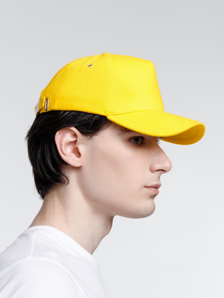 Бейсболка Standard, желтая — изображение 11